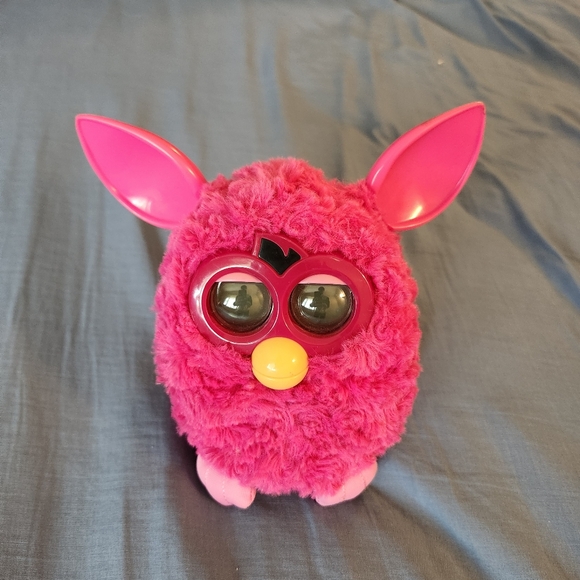 Furby Boom Hot Pink Puff Interactive Hasbro 2012 Tested & Working, Gen 1.5 A0008 - Picture 1 of 5